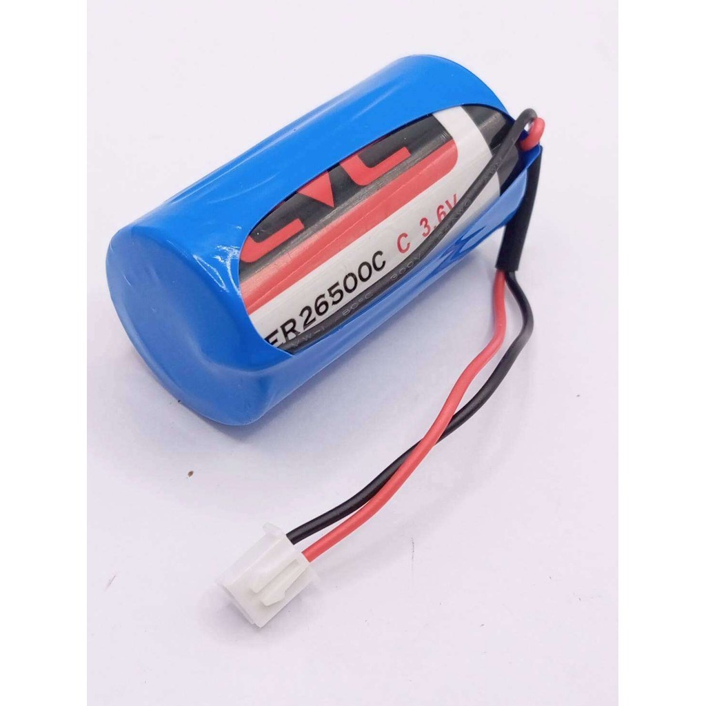 ส่งด่วน! แบตเตอรี่ ER26500 ต่อแจ็คขาว 3.6v ขนาด c  ER26500 ถ่ายจากงานจริงของทางร้าน