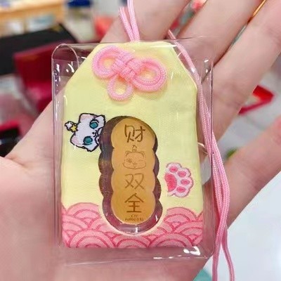 [งานรื่นเริง] สไตล์เดียวกัน CoCoCat Series Meow เย็บปักถักร้อยโชคดี Yushou Koi อุปกรณ์เสริมจี้รถนําโ