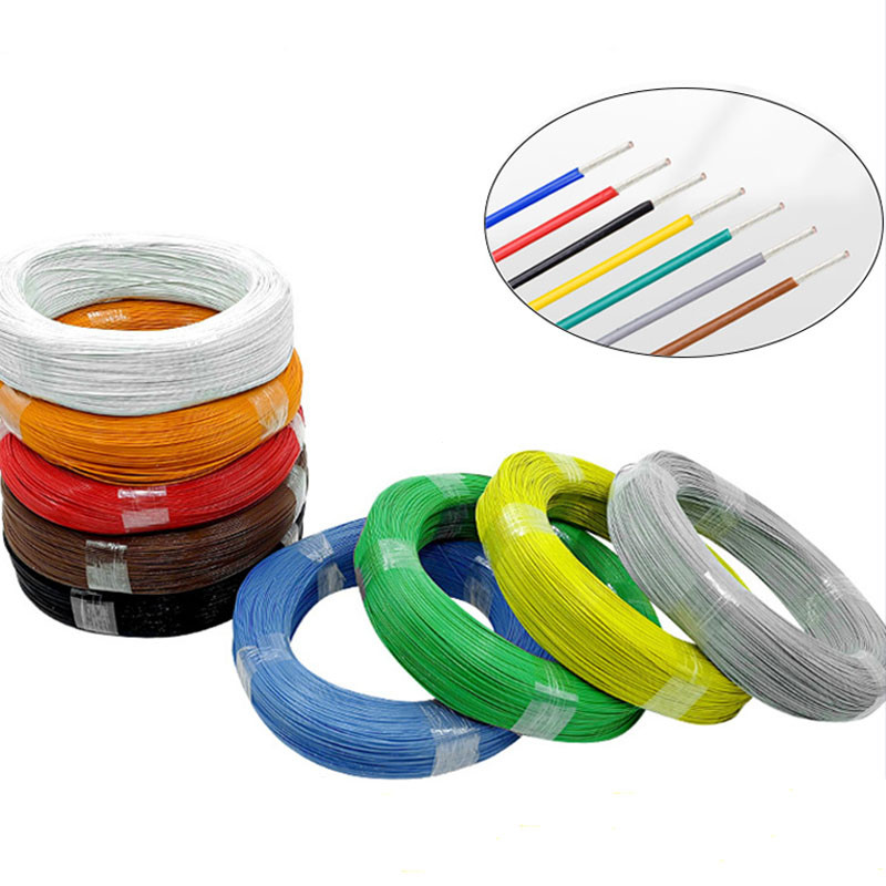 UL1332 ลวดอุณหภูมิสูงเทฟลอน 10/12/14 /16/18/20AWG PTFE สายไฟทองแดงดีบุก