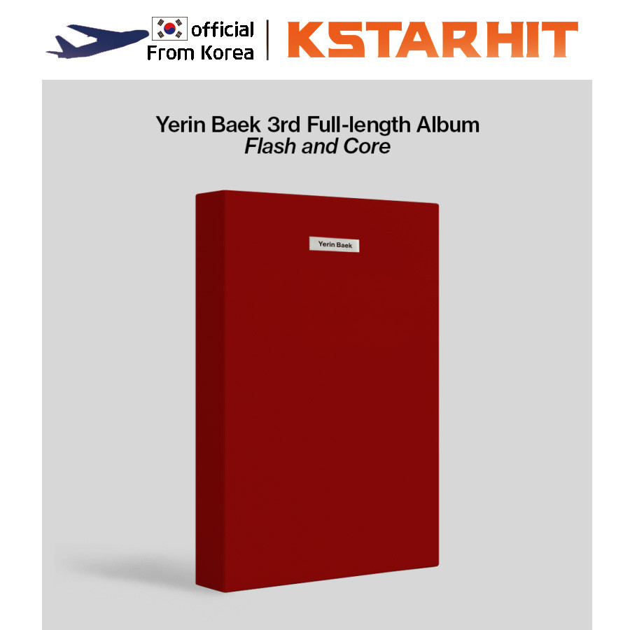 BAEK YERIN - Flash and Core (3rd Full-length album) (2CD)