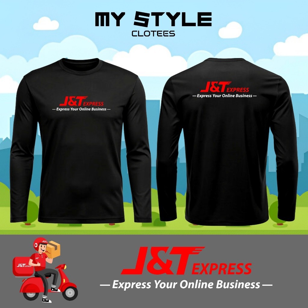 J&T Express Jersey Premium Microfiber/ Baju J&T Express