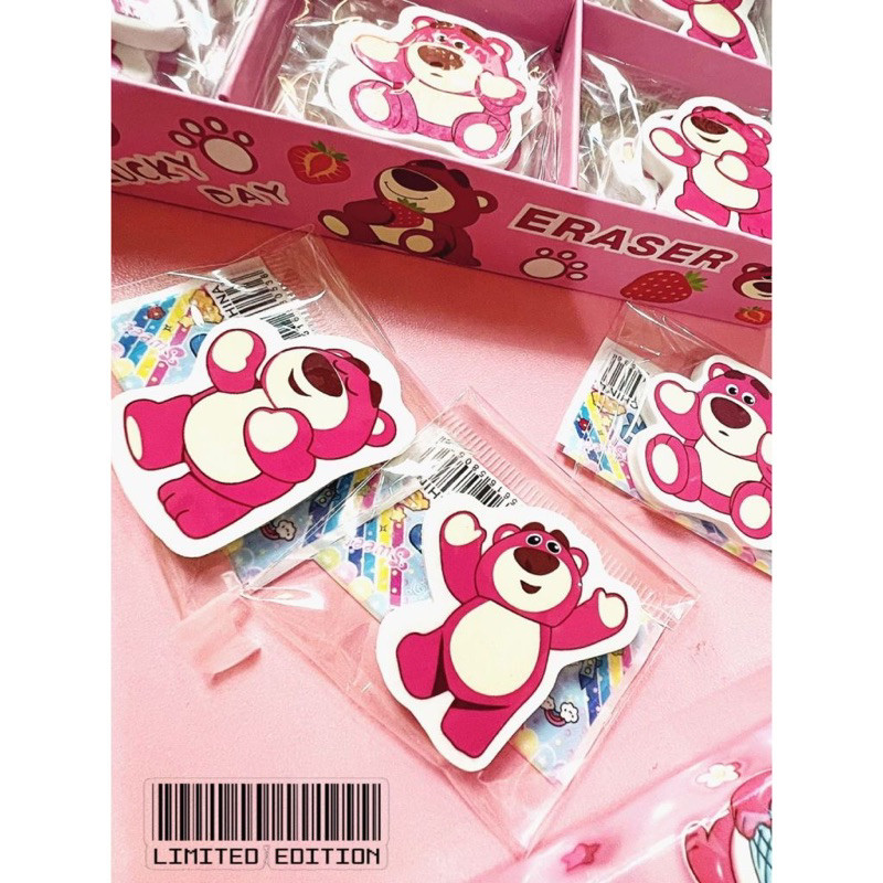 (acc ptk) ยางลบล็อตโซ่ / ยางลบล็อตโซ่ Motif ยางลบ Esaser / ยางลบจิ๋วล็อตโซ่ 1 ชิ้น CUTE CUTE CUTE CU