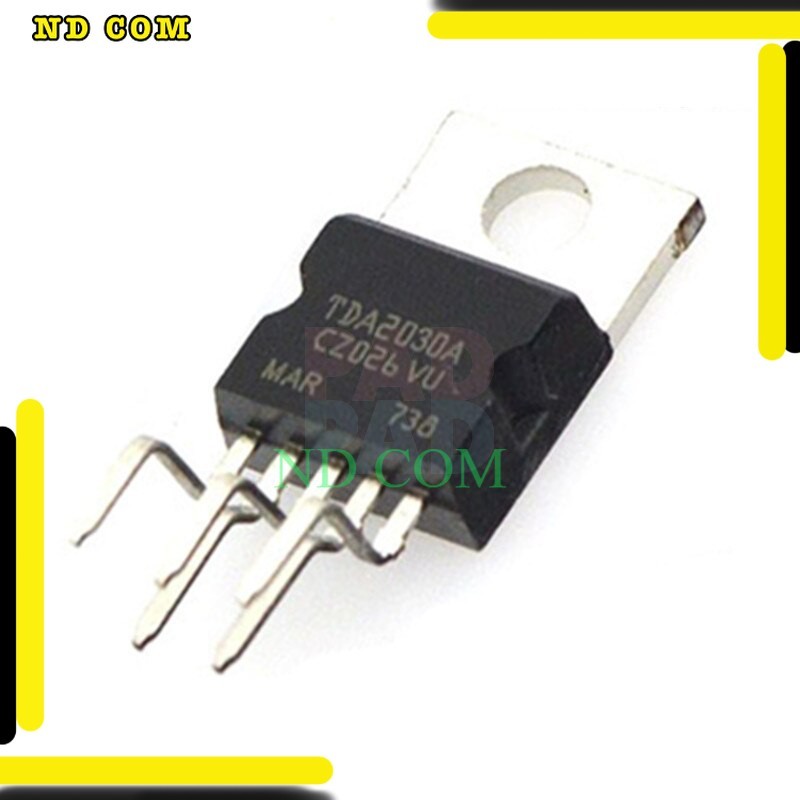 สั่งเลย!  IC TDA2003A TDA2030A TDA2050A เครื่องขยายเสียงไฮไฟ ไอซี ขยายเสียง TO220-5 TDA2003 TDA2030 