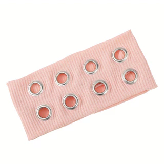 ผ้า Hollow Eye Metallic รุ่นกว้างแถบคาดศีรษะยืดหยุ่นที่คาดผมถักเหมาะสําหรับผู้ชายผู้หญิงกิจกรรมกลางแจ้ง