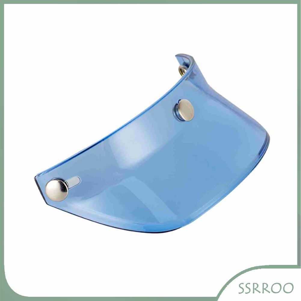 Ssrroo SSRROO MOTORCYCLE HELMET PEAK PEAK PEAK เปิดหน้าดวงอาทิตย์ที่มี 3/4 และครึ่งหมวกกันน็อก (สีน้