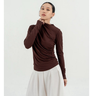 AIJO|Violet Longsleeve - Baju Atasan Wanita Terbaru Kekinian Blouse Lengan Panjang Jumbo Korea Style