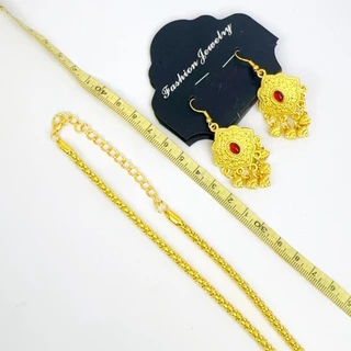 เครื่องประดับไทยสร้อยคอ สีเงิน ทอง ใช้สวมใส่ประดับชุดไทยโบราณ ทำการแสดง สินค้าพร้อมส่ง