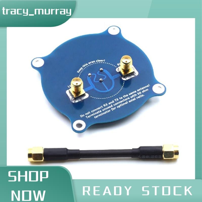 tracy_murray Triple Feed Patch Array Antenna 5.8G 9.4DBI Circular Polarized FPV Antenna forRC Fatsha
