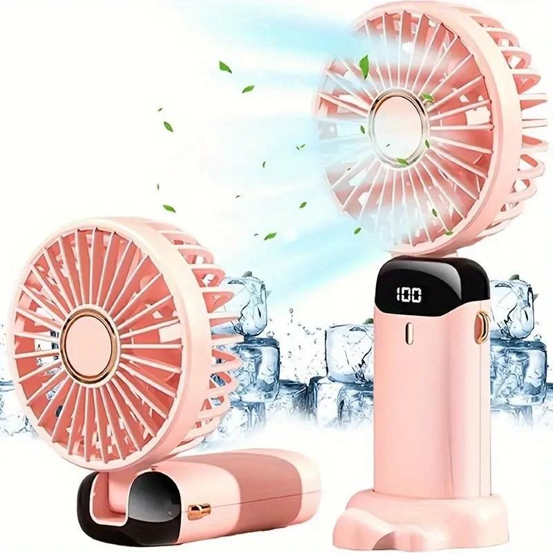 Portable Fan, Fan Portable Handheld Fans, Portable Mini Fan Multipurpose Fan, Personal Cooling Fan, 