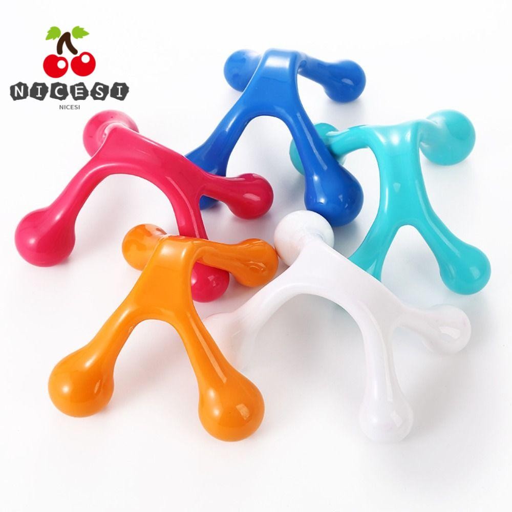 NICESI Manual Balance Four Balls, Relaxing Arch Body Massager, แบบพกพามือถือกําจัด Oedema Travel Mas