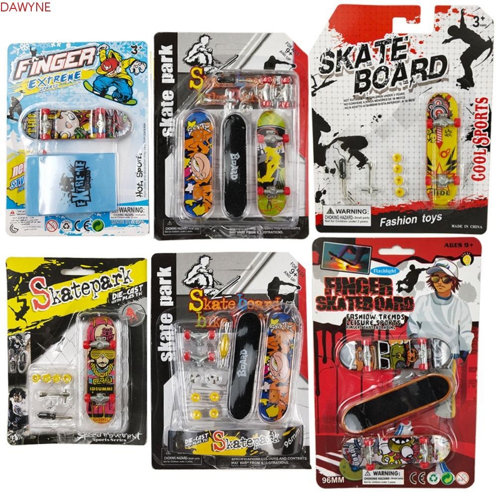 DWAYNE Mini Finger Boards Surfing ของเล่นจําลองเด็ก Finger Toy Collectors วันเกิดของเล่นเพื่อการศึกษ