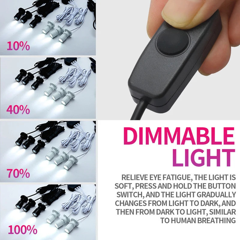 ไฟตู้ LED หรี่แสงได้ USB 5V รูปที่ 3