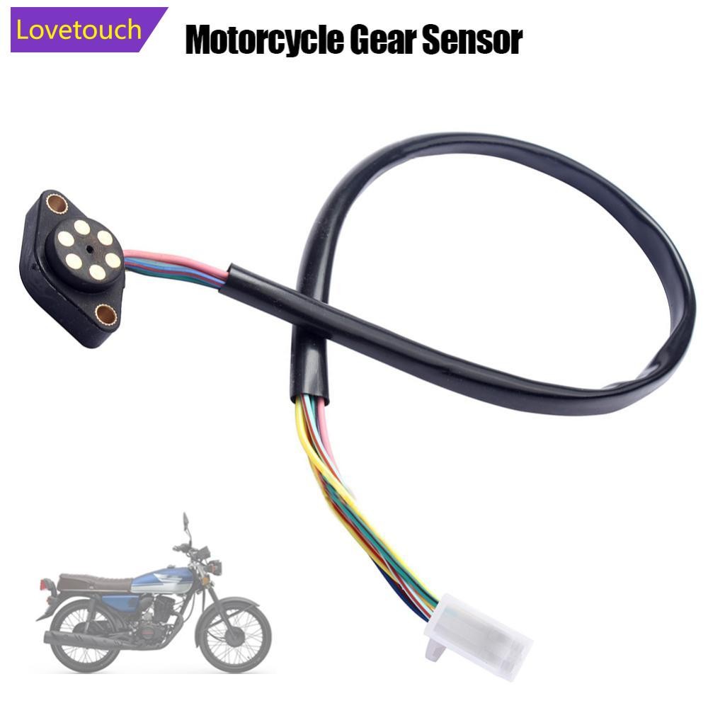 LOVETOUCH รถจักรยานยนต์เกียร์ตําแหน่งเซนเซอร์ตัวบ่งชี้เกียร์ Shift Sensor สําหรับ Suzuki GS125 GN125