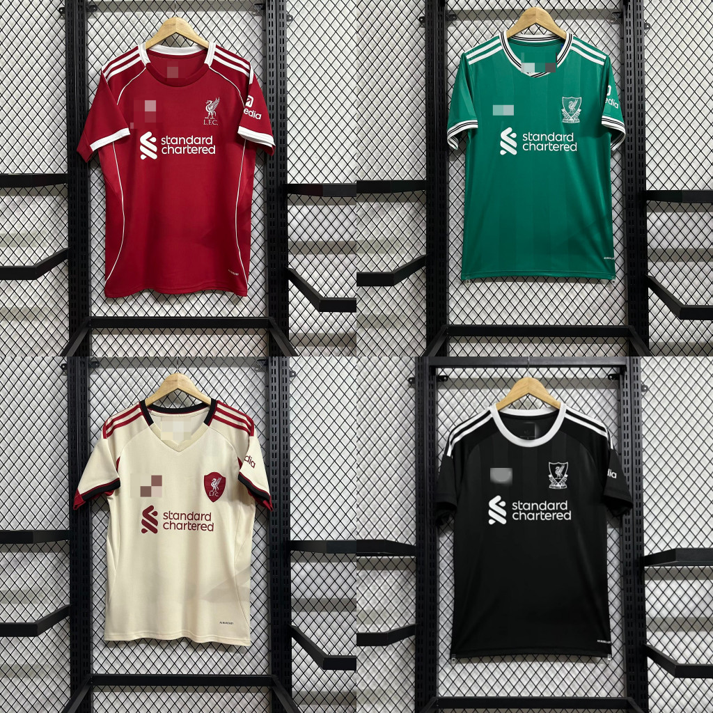 2025/26 LWP เสื้อฟุตบอลผู้ชาย Fan Edition เสื้อยืดแขนสั้นกีฬาคุณภาพสูง S-4XL