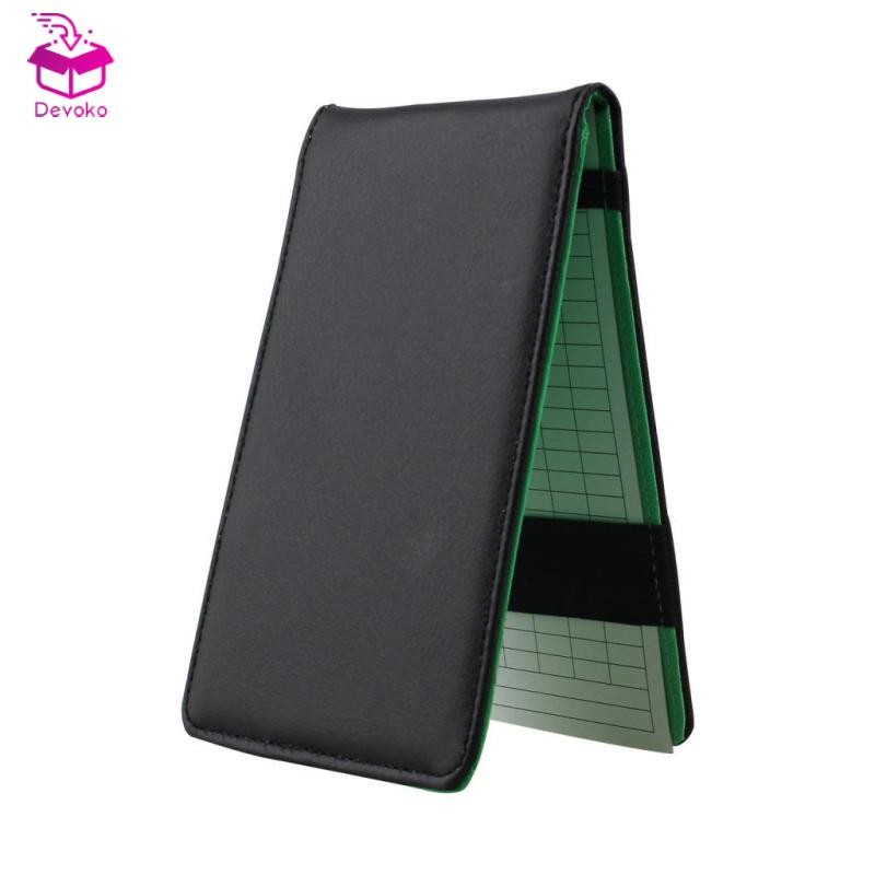 Golf Scorecard Holder & Yardage Book Cover - Portable and Durable