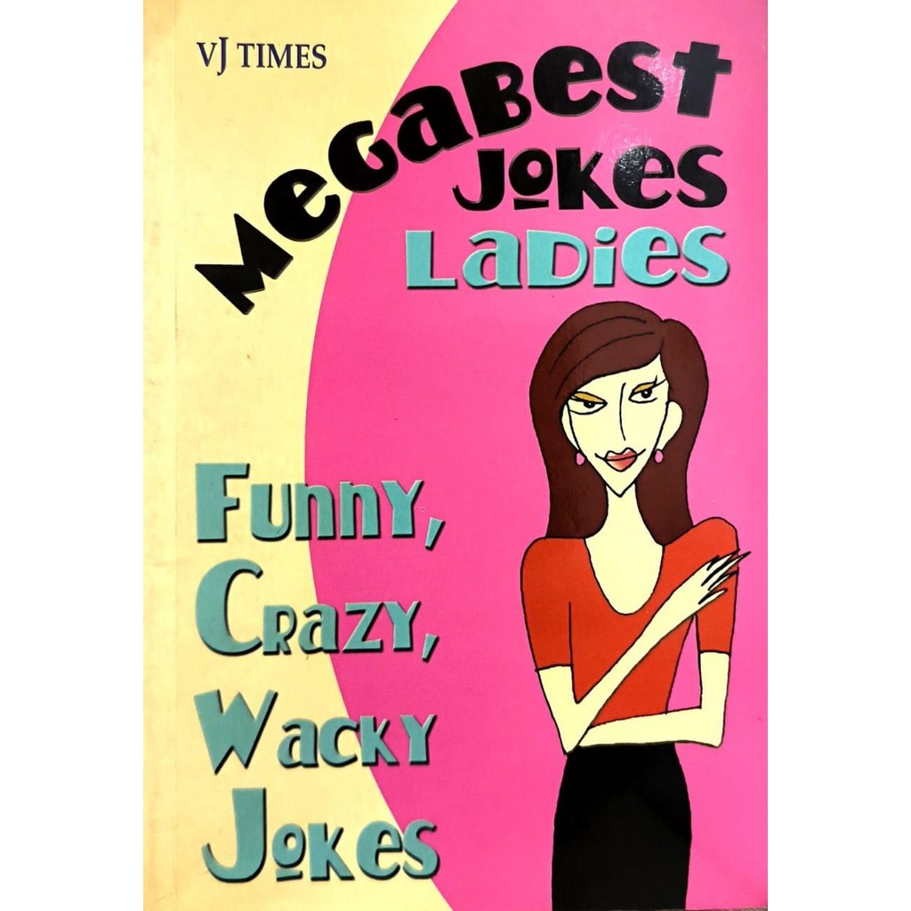 [BnB] Megabest Jokes Ladies: Funny, Crazy, Wacky Jokes โดย Puglenthii (เอ็ด.) (สภาพ : ดีมาก)