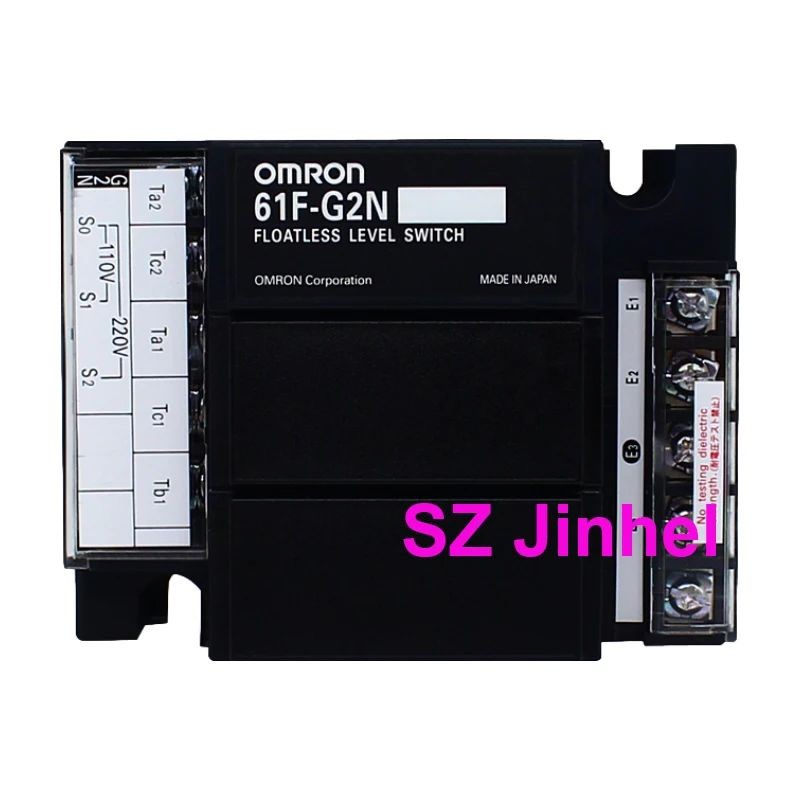 Hot Omron 61F-G2N 61F-G1N ของแท้สวิตช์ระดับลอย AC110/220V ตัวควบคุมรีเลย์ระดับน้ํา