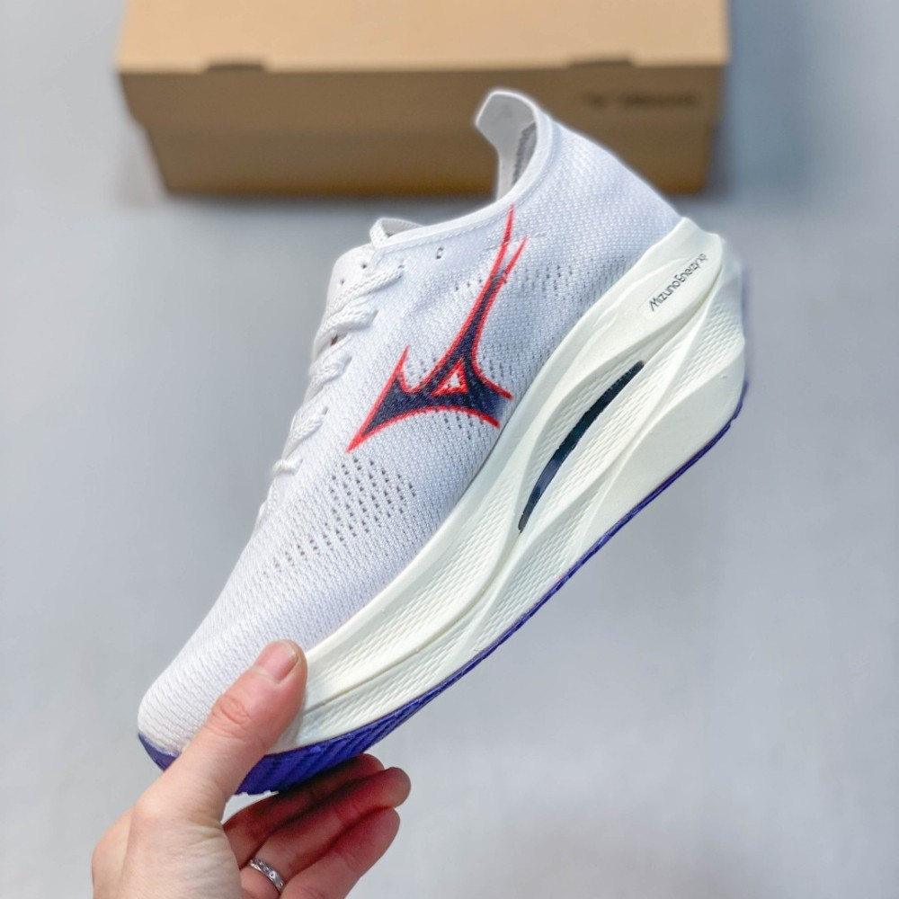 Mizuno WAVE REBELLION PRO 3 รองเท้าวิ่งสําหรับผู้ชายรองเท้าผ้าใบตาข่ายรองเท้ามาราธอนมืออาชีพ 2SGO OFYM