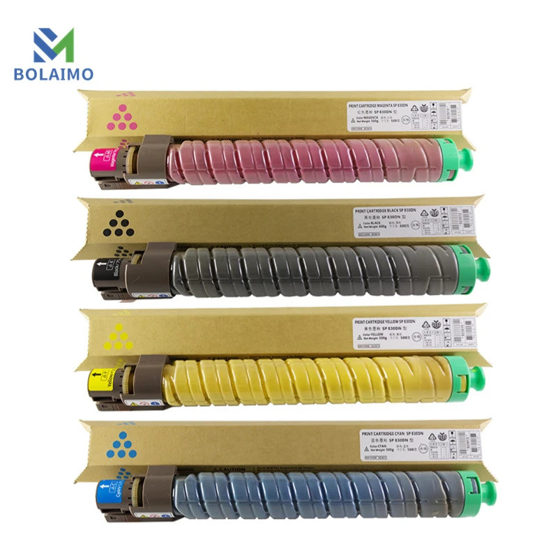 1PCS SPC830 ตลับหมึกสําหรับ Ricoh SPC830dn SPC831M C830 การพิมพ์สูงปริมาณโทนเนอร์