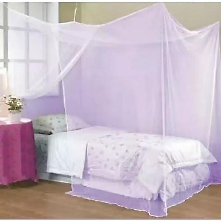 PLAIN SQUARE MOSQUITO 6 FEET 180 X 200 CM / PLAIN MOSQUITO 6 FEET MEDAN