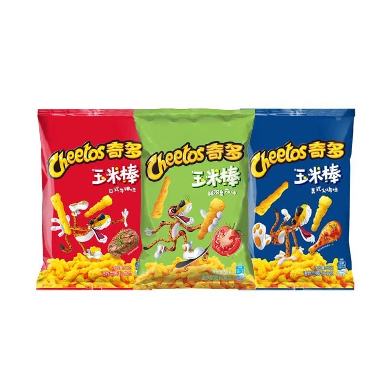 2026 สินค้าใหม่ Cheetos Corn Cob 90g Snacks Snacks American Chicken Flavour Snacks ผสมความทรงจําในวั