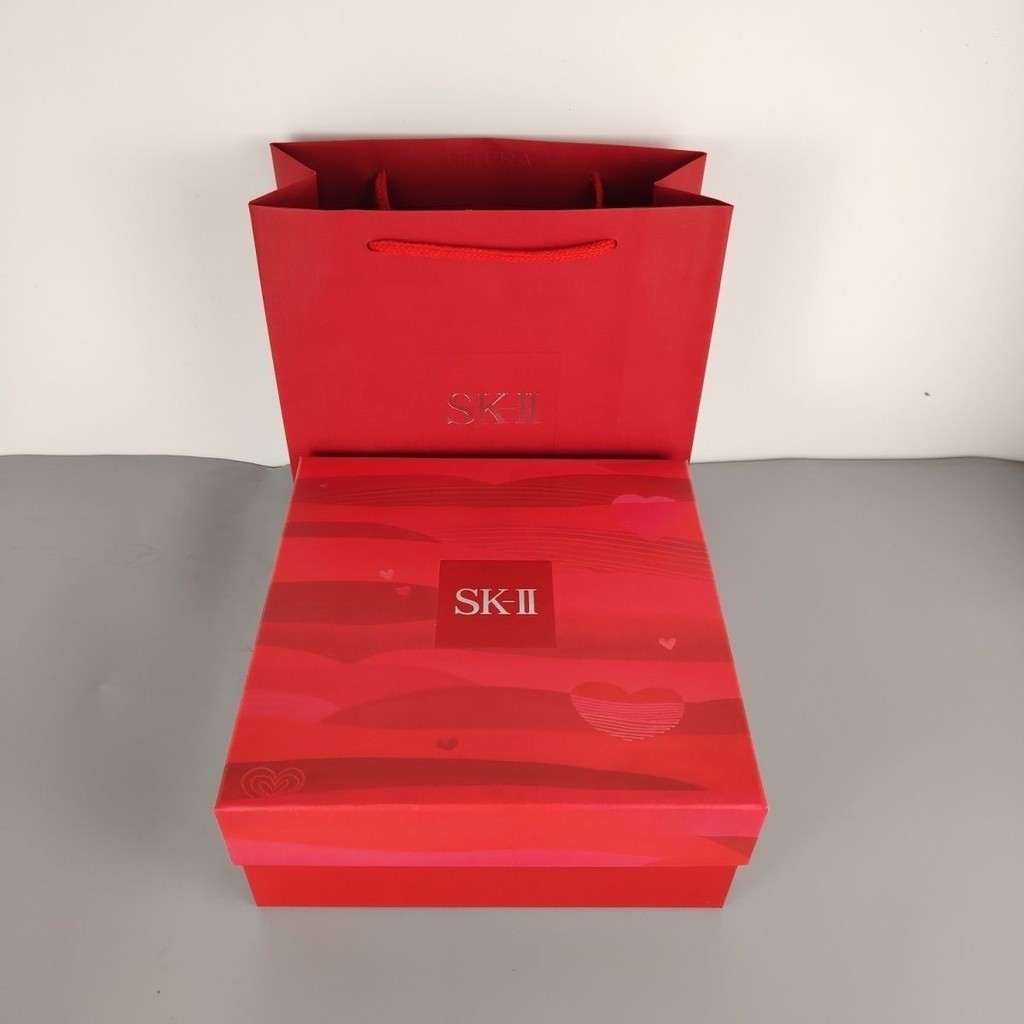SK-II ใหม่เคาน์เตอร์ถุงของขวัญกล่องของขวัญถุงของขวัญ handb SK-II 新款专礼品袋盒 手提纸袋袋礼包装sk2包装包装260615WW