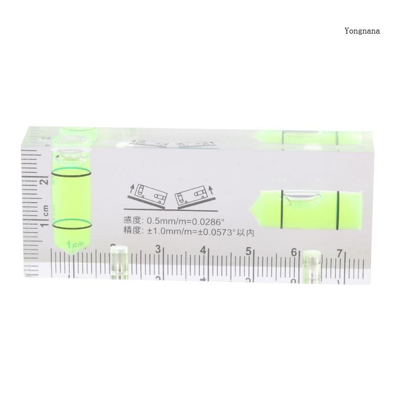 CH* ABS Magnetic Spirit Level Bubble Level สําหรับการใช้งานที่แม่นยําในสถานที่ก่อสร้างและกิจกรรม DIY