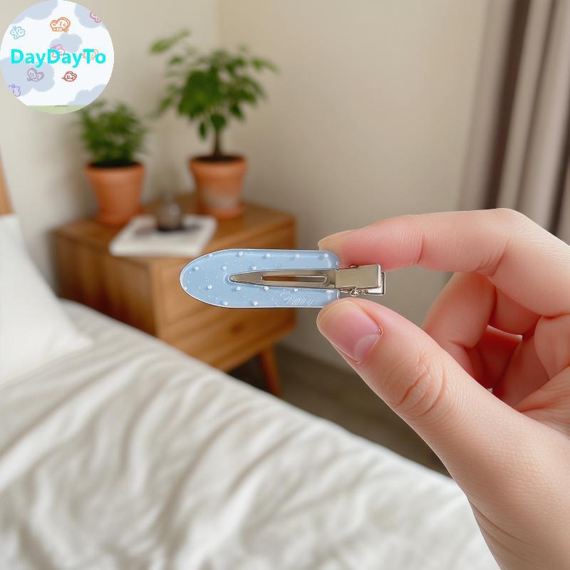 DayDayTo 3 ชิ้นรูปหัวใจ Rhinestone ผม Pins รูปแบบตารางไม่มีร่องรอยสําหรับแฟนภรรยาวันเกิดครบรอบ TH