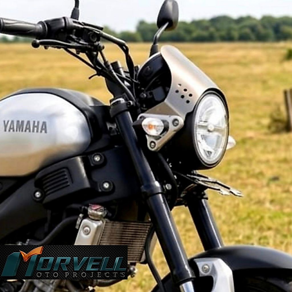 MESIN Xsr 155 Visor Windshield Engine garnish ฝาปิดเกียร์หน้าบล็อกเครื่องยนต์