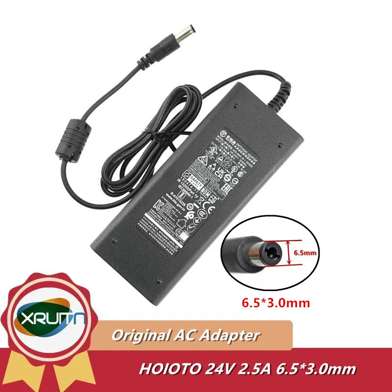 ของแท้ HOIOTO 24V 2.5A 60W อะแดปเตอร์ AC ADS-60NL-24-1 24060E Charger แหล่งจ่ายไฟสําหรับ HONEYWELL P