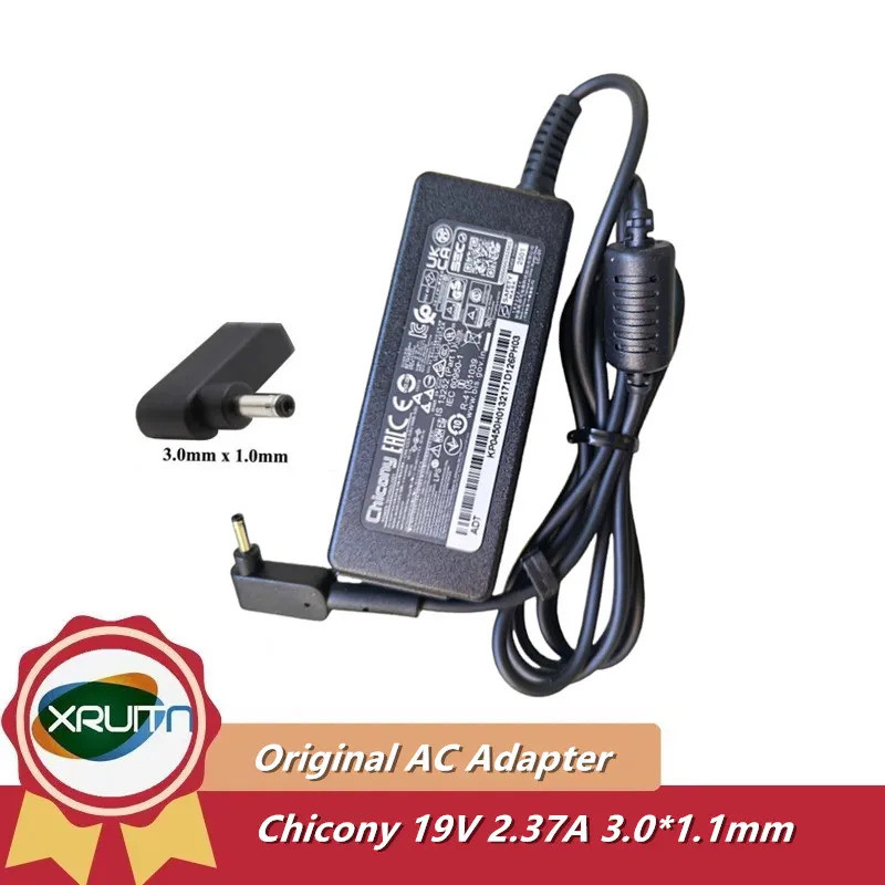 Original A18-045N2A Chicony 19V 2.37A 45W AC Adapter Charger สําหรับ Acer Aspire A515-46 แล็ปท็อป N1