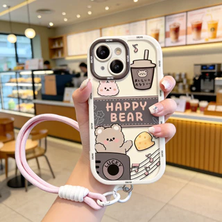🌺เข้ากันได้สำหรับ iPhone ป้องกันการตก 17 13 14plus 17PROmax XR 12 13pro 7P 14 pro max 16pro ป้องกันฝุ่น-BXPFK1-2