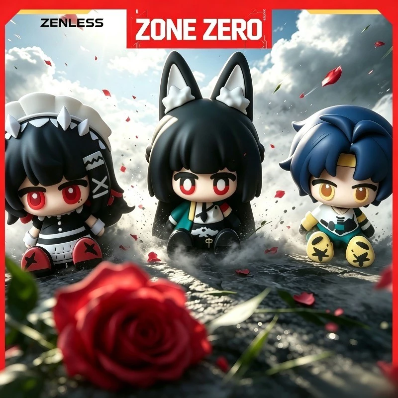 Zenless Zone Zero Ellen Joe Hoshimi Miyabi Asaba Yuma Action Figurine Cosplay ตุ๊กตาเดสก์ท็อปเครื่องประดับรถแฟนคอลเลกชันของขวัญ