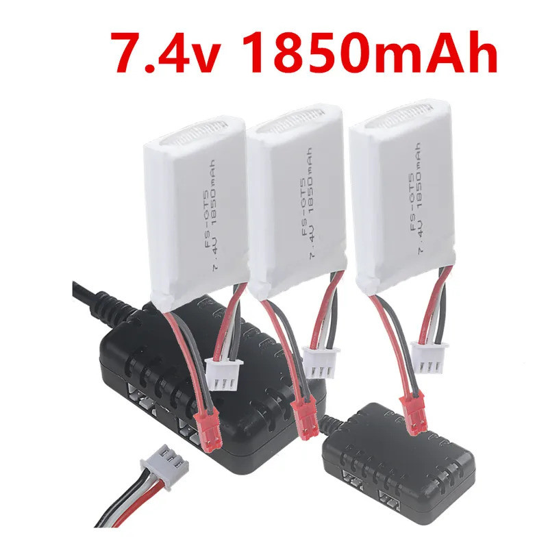Li-ion แบตเตอรี่สําหรับ FS GT5 2.4G 6CH เครื่องส่งสัญญาณ FPV Racing Drone RC Quadcopter RC ของเล่นอะ