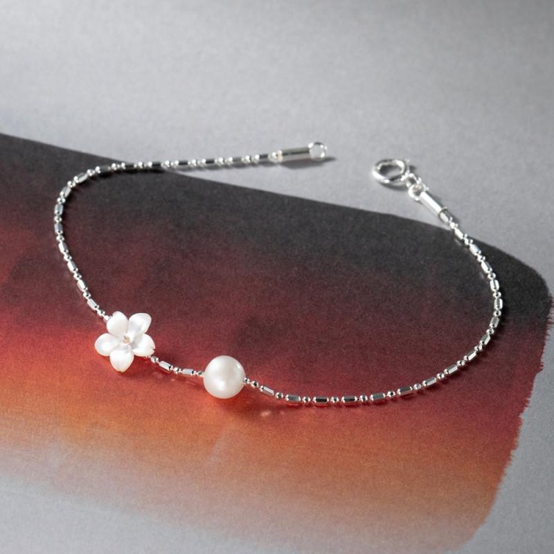 Lucia Bracelet สร้อยข้อมือเงินแท้ S925 [MERCELO]