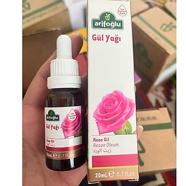 น้ำมันกุหลาบ rose oil 20ml จากตุรกี แบรนด์ arifoğlu พร้อมส่ง