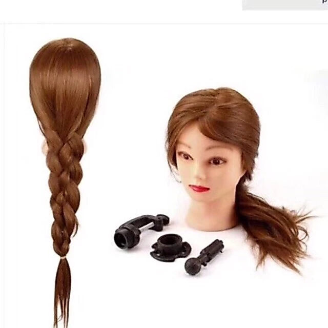 (เกรดดีราคาดี) หัวหุ่นฝึกทำผม (ตัดเรียนเกล้า 💇♀️ผมมวย 💆♀️ผมทนความร้อนได้) ราคาแค่ 359