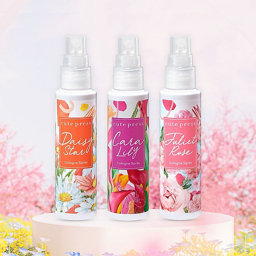 Cute press Cologne Spray คิวเพรส น้ำหอม โคโลญ สเปรย์ 60 ML ทุกกลิ่น