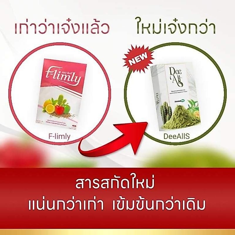 DeeAllS รูปร่างดีมีตัวช่วย!!..By เอฟลิมลี่สูตรใหม่หุ่นดีคูณสอง