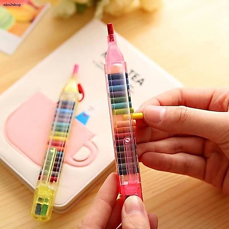 ดินสอสี 20 สี สร้างสรรค์ นักเรียน วาดภาพ หลากสี ศิลปะ เขียน ปากกา สําหรับเด็ก ของขวัญ อุปกรณ์เครื่องเขียน
