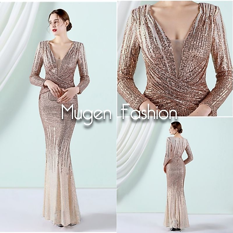 🚨 Mugen Fashion ชุดราตรี เดรสราตรี ชุดออกงาน เดรสออกงาน งานตรงปก เกรดพรีเมี่ยม