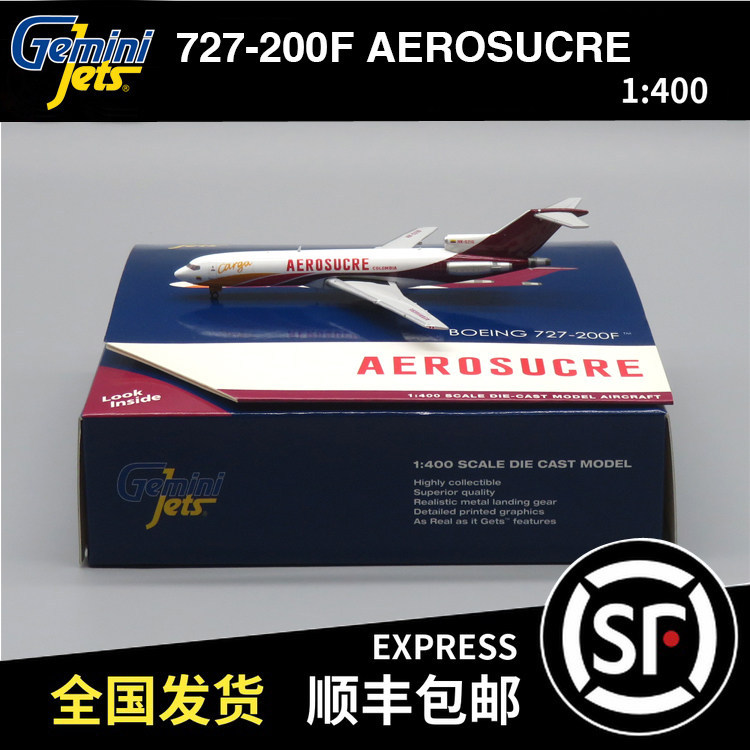 ลดราคาพร้อมสต็อก - Gemini Jets 1: 400 B727-200F AEROSCRE HK-5216 GJKRE1194