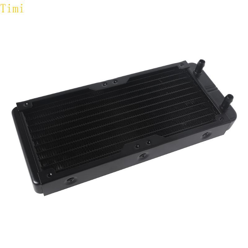 Timi 240 มม.10 หลอดคอมพิวเตอร์หม้อน้ําระบายความร้อน G1 4 ด้ายหญิงการกระจายความร้อนสําหรับคอมพิวเตอร์