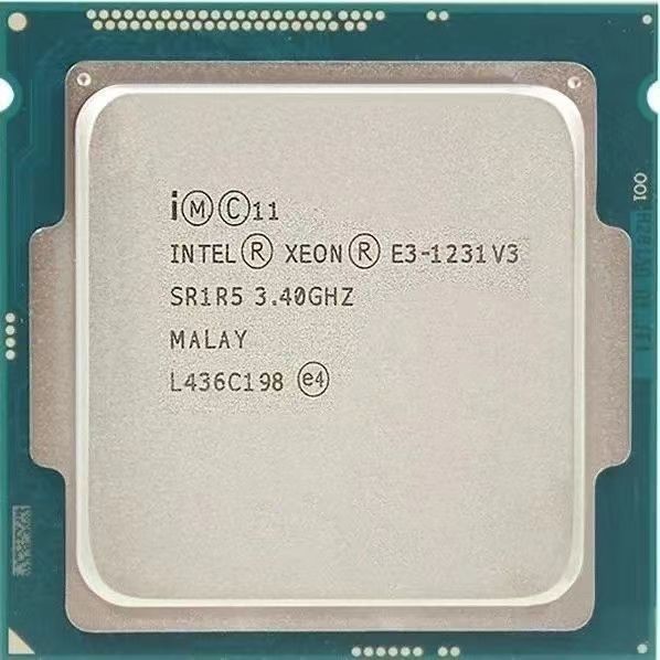 [วินาทีจํากัดเวลา] Intel E3-1231v3 1270v3 1271v3 Quad-core 8-thread DDR3 E3 God E3