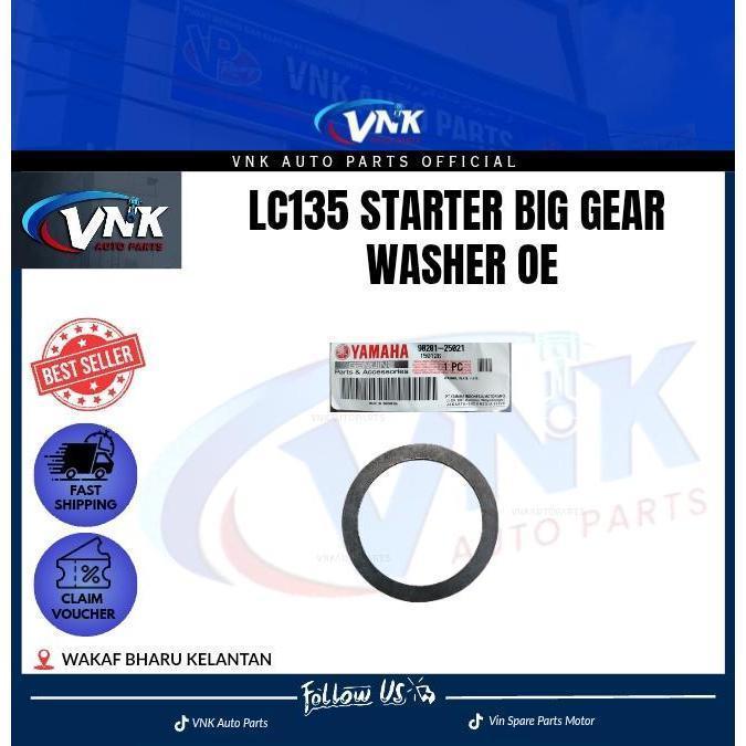LC135 STARTER BIG GEAR WASHER PARTS