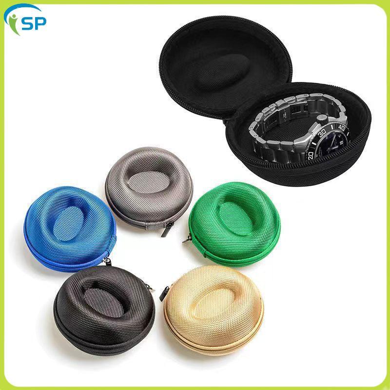 # แฟชั่น TH # กระเป๋าเดินทางที่เก็บนาฬิกาเดี่ยว 1 ชิ้น Shoproof Impact Resistance Portable Organizer Box for Watch Safety ระหว่างการเดินทาง
