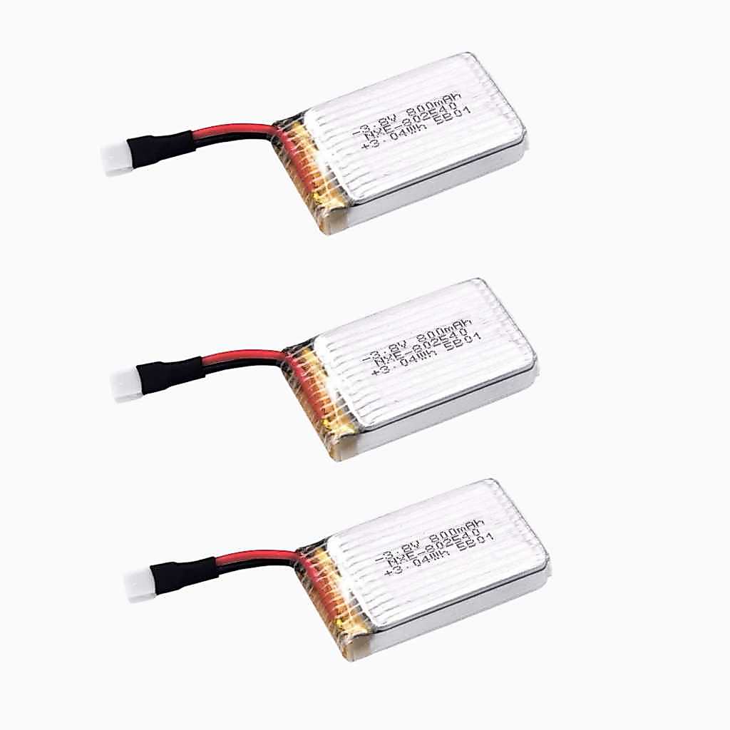 แบตเตอรี่LIPOสำหรับเฮลิคอบเตอร์บังคับวิทยุ  WL K170 Black Hawk 3.7v 800 mah