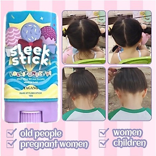 Candy Scent Sleek Hair Stick แว๊กซ์จัดแต่งทรงผม 15g
