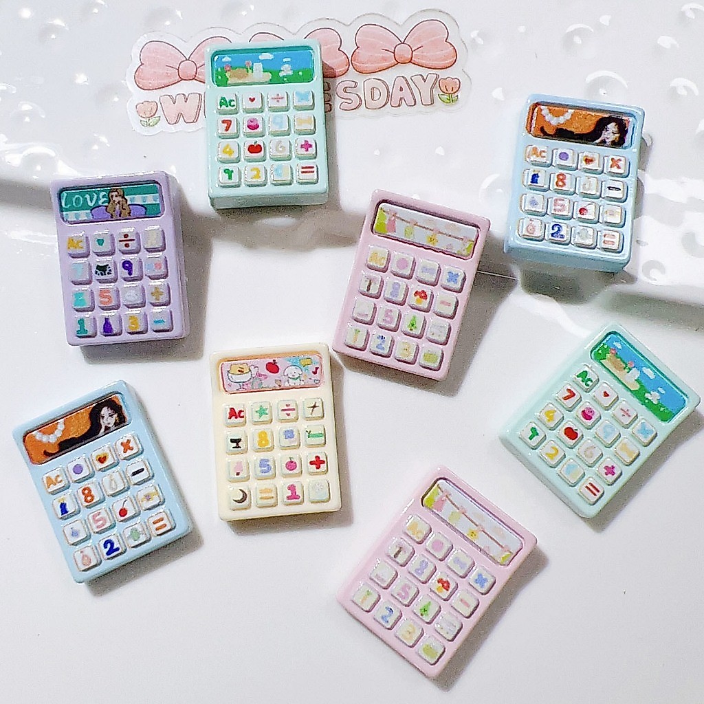 j212เครื่องคิดเลขจิ๋วของเล่น แพ็คละ 10 ชิ้น