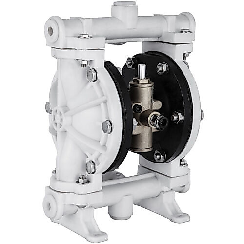 Air-Operated Double Diaphragm Pump 13GPM 1/2" Inlet Outlet Polypropylene